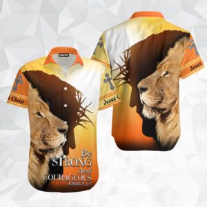 Jesus Christ Lion Aloha Hawaiian Shirts For Men and Women   - Gift Men Women Days