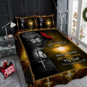 Jesus Christ – Way Gift Gift Worker Promise Keeper Quilt Bedding Set Gift