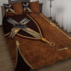 Jesus Christ Zipper 3D Quilt Bedding Set LSNGO04BD