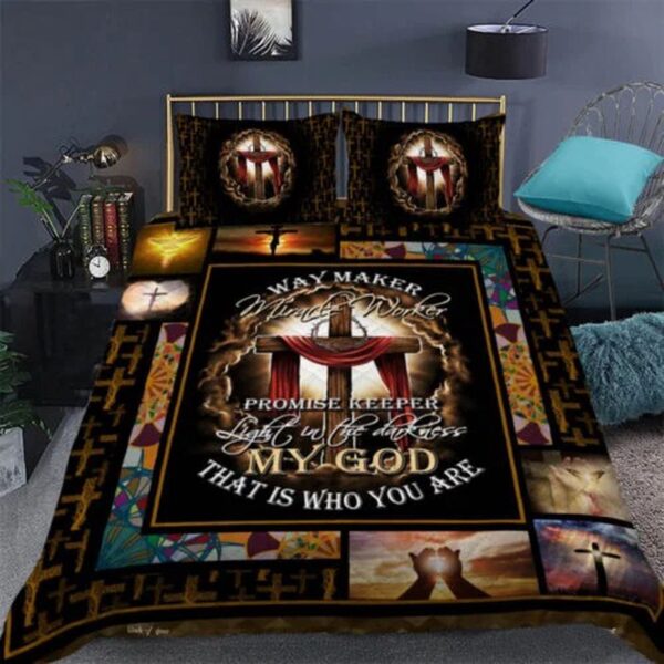 Jesus Christian. Gift God Gift Is Who You Are Quilt Bedding Set Gift