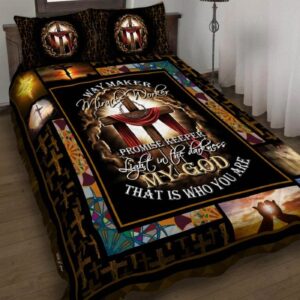 Jesus Christian. Gift God Gift Is Who You Are Quilt Bedding Set Gift