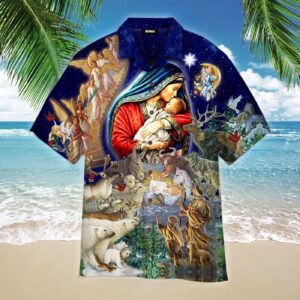 Jesus Christmas Aloha Hawaiian Shirts For Men and Women - Gift Men Women Days 1