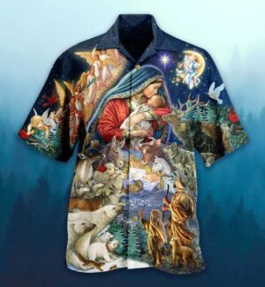 Jesus Christmas Hawaiian Shirts Aloha Hawaii Shirt Aloha Shirt For Summer  - Gift Men Women Days
