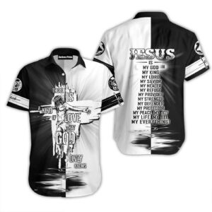 Jesus Custom Name Aloha Hawaiian Shirts For Men & For Women NH1002  - Gift Men Women Days