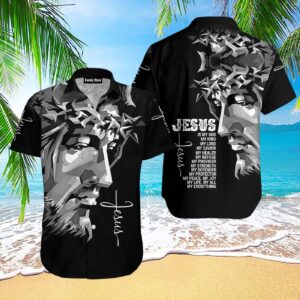 Jesus Easter Aloha Hawaiian Shirts For Men and Women -  - Gift Men Women Days