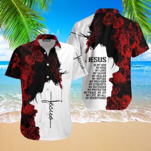 Jesus Easter Aloha Hawaiian Shirts For Men & For Women -  - Gift Men Women Days