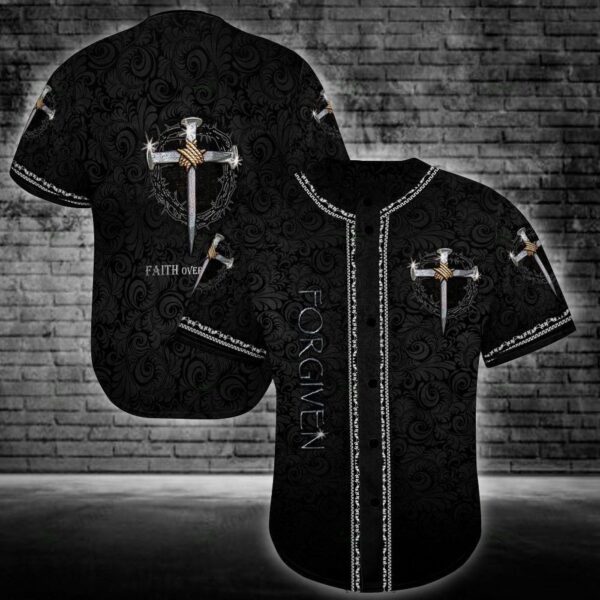 Jesus Faith Over Faith Baseball Tee Jersey Shirt 042 QT212210Td – Gift Men Women