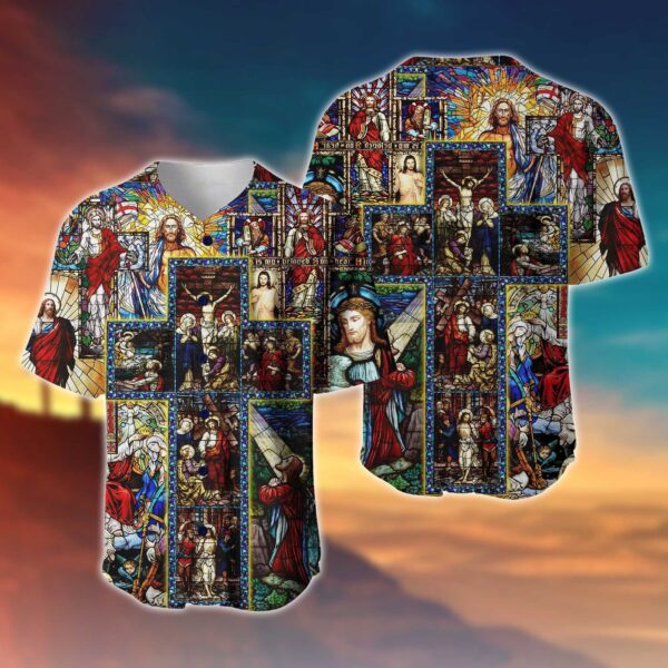 Jesus Faith Over Fear Edition Baseball Shirt DD – Gift Men Women