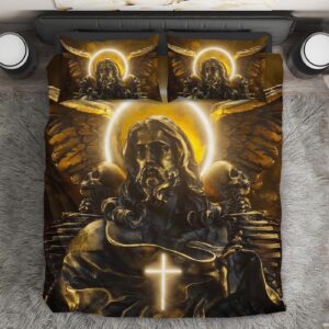Jesus Gift Gift Inspired Jesus All Over Printed Bedding Set 1
