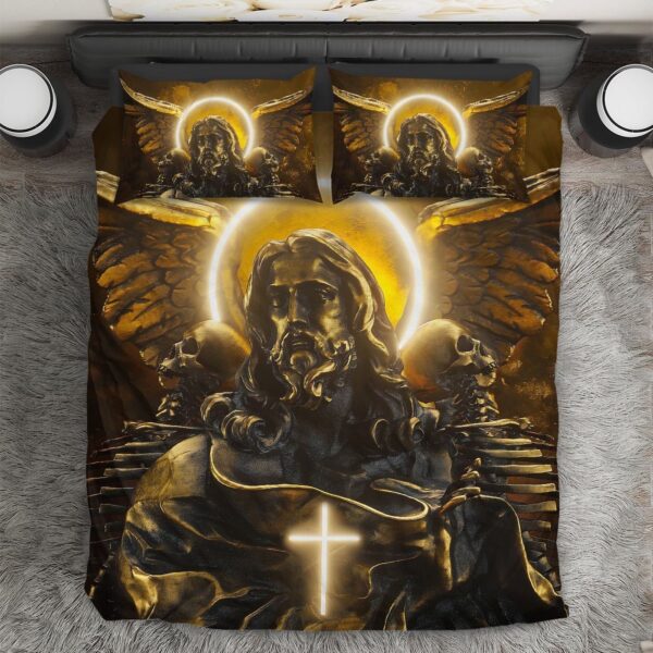 Jesus Gift Gift Inspired Jesus All Over Printed Bedding Set