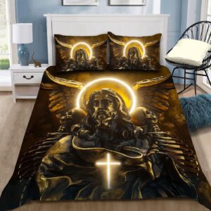 Jesus Gift Gift Inspired Jesus All Over Printed Bedding Set