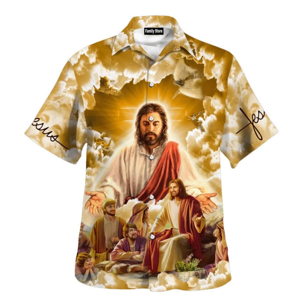 Jesus God Hawaiian Shirt – Gift Men Women Days Jesus God Hawaiian Shirt – Gift Men Women Days
