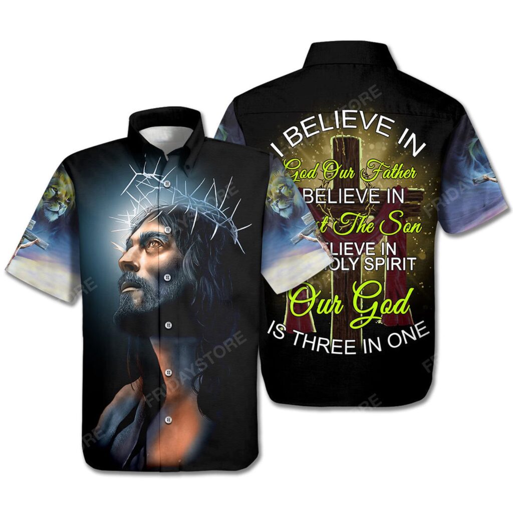 Jesus Hawaiian Shirt I Believe In God Our Father I Believe In Christ The Son Hawaii Shirt Jesus Aloha Shirt 2025 Jesus Hawaiian Shirt I Believe In God Our Father I Believe In Christ The Son Hawaii Shirt Jesus Aloha Shirt 2025
