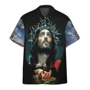 Jesus Hawaiian Shirt I Believe In The Holy Spirit Our God Is There In One Hawaii Shirt Jesus Aloha Shirt 2025