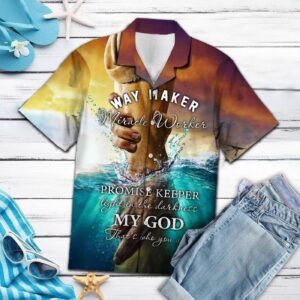 Jesus Hawaiian Shirt My God That Is Who You Are Jesus Holding Hand Hawaii Shirt Jesus Aloha Shirt 2025