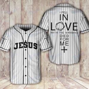Jesus I Fell In Love With Baseball Tee Jersey Shirt Printed 3D - Gift Men Women
