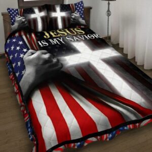 Jesus Is Gift Savior Quilt Bedding Set