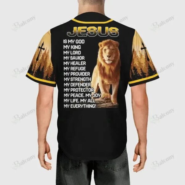 Jesus Is My God, My life, My Everything Baseball Jersey For Christian – Gift Men Women