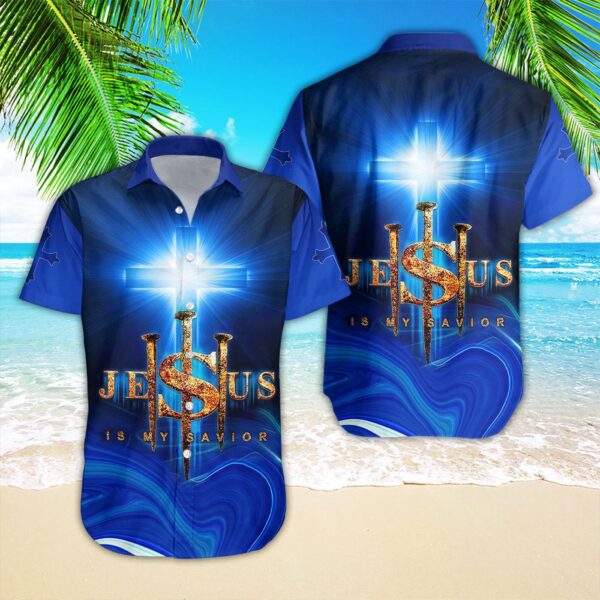 Jesus Is My Savior Aloha Hawaiian Shirts For Men & For Women   – Gift Men Women Days