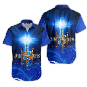 Jesus Is My Savior Aloha Hawaiian Shirts For Men & For Women   - Gift Men Women Days