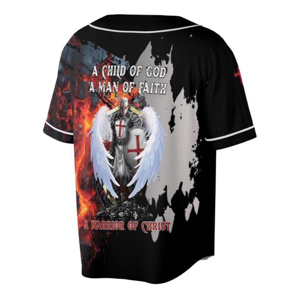 Jesus is My Savior Warrior Of Christ Baseball Jersey – Gift Men Women