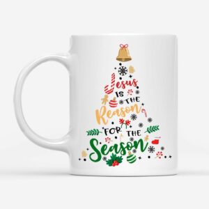 Jesus is the reason for the season coffee mug 1