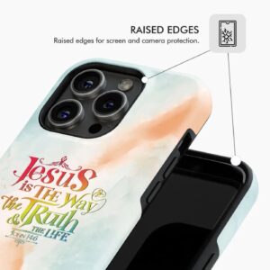 Jesus is the way the truth and the life John 14:6 phone case 1