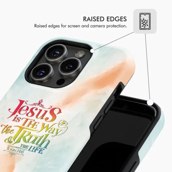 Jesus is the way the truth and the life John 14:6 phone case