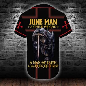 Jesus Lion June Man Baseball Tee Jersey Shirt - Gift Men Women 1