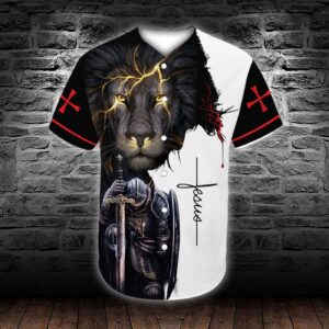 Jesus Lion June Man Baseball Tee Jersey Shirt - Gift Men Women 1