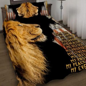 Jesus Lion Of Judah Quilt Bedding Set – LSNGO11BD