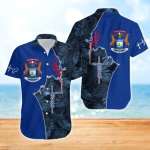 Jesus Michigan Aloha Hawaiian Shirts For Men and Women   - Gift Men Women Days