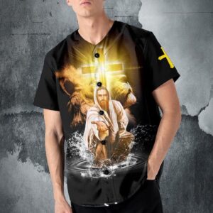 Jesus My God My King My Lord Baseball Jersey For Christian - Gift Men Women 1