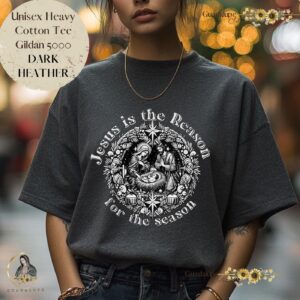 Jesus Nativity Scene Unisex Shirt - Catholic Winter Apparel & Festive Faith Clothing 1