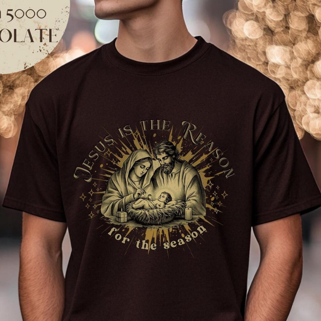 Jesus Nativity Scene Unisex Shirt – Catholic Winter Apparel & Festive Faith Clothing Jesus Nativity Scene Unisex Shirt – Catholic Winter Apparel & Festive Faith Clothing