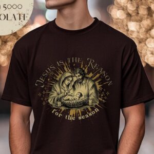 Jesus Nativity Scene Unisex Shirt - Catholic Winter Apparel & Festive Faith Clothing
