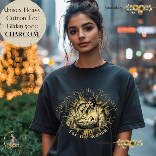 Jesus Nativity Scene Unisex Shirt – Catholic Winter Apparel & Festive Faith Clothing