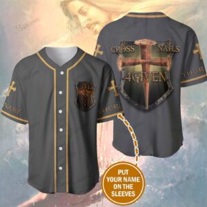 Jesus Personalized Name Baseball Tee Jersey Shirts QT210737Td - Gift Men Women