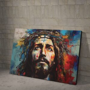 Jesus Portrait Poster and Canvas