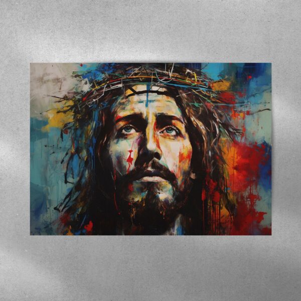 Jesus Portrait Poster and Canvas