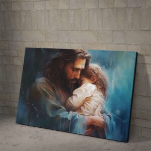 Jesus Protection 2 Poster and Canvas