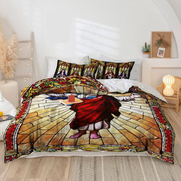 JESUS QUILT BEDDING SET Gift