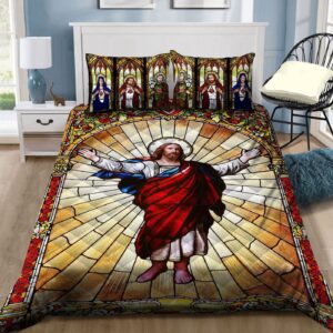 JESUS QUILT BEDDING SET Gift
