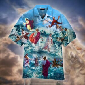 Jesus Save Our Life Aloha Hawaiian Shirts For Men and Women   - Gift Men Women Days
