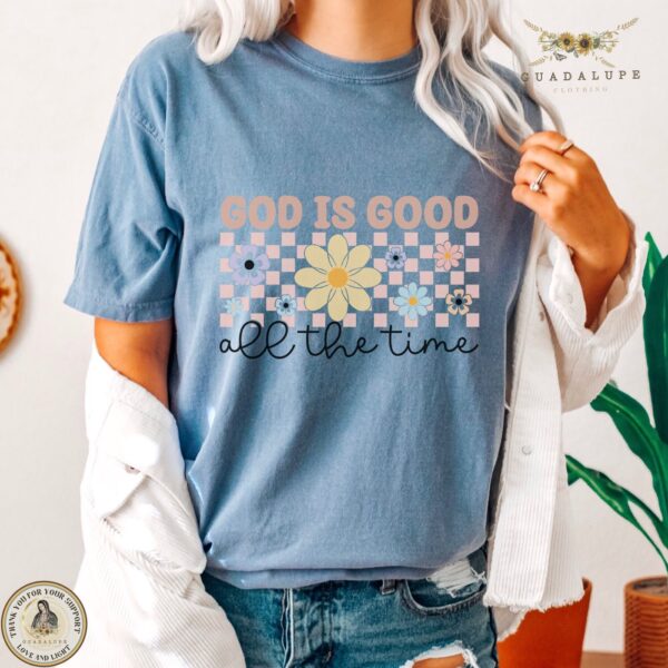 Unique Jesus T-shirt: Retro Faith Gift with Bible Verses Church Clothing for Devotional Faith
