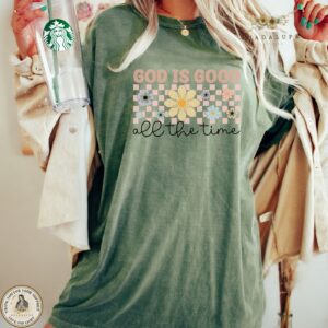 Unique Jesus T-shirt: Retro Faith Gift with Bible Verses Church Clothing for Devotional Faith 3