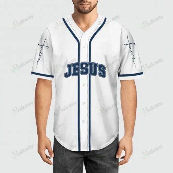 Jesus Takes The Wheel Baseball Jersey For God – Gift Men Women