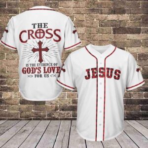 Jesus - The Cross God's Love Baseball Jersey - Gift Men Women