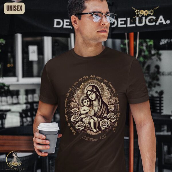 Vintage Boho Style Jesus Tshirt for Easter Sunday Mass & Catholic Saints Celebration