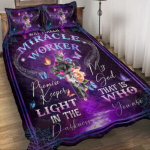 Jesus – Way Gift Gift Worker Promise Keeper Quilt Bedding Set LSNGO06BD